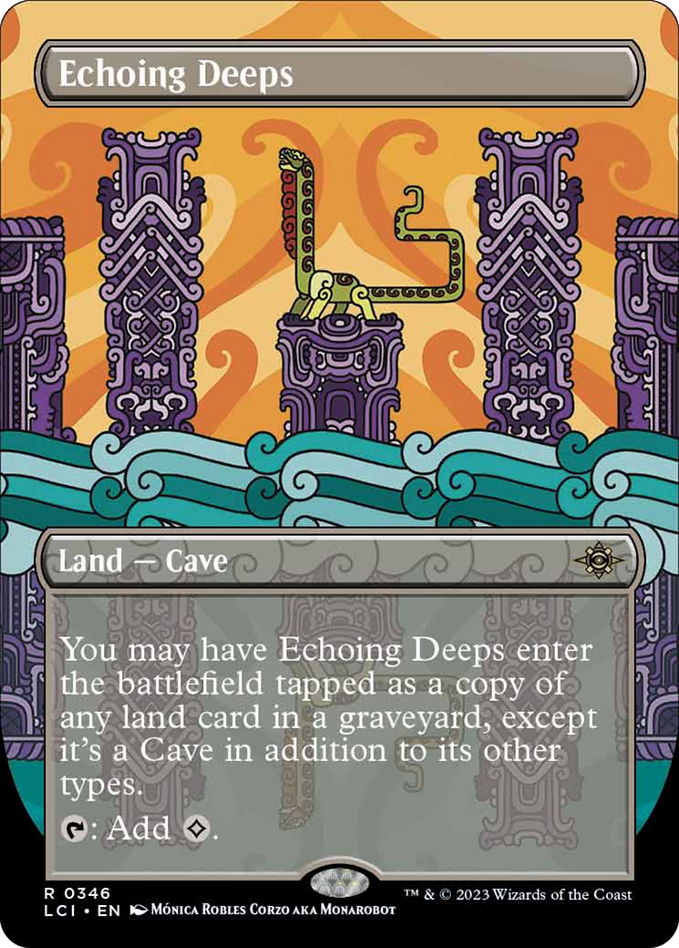 Echoing Deeps (Borderless) [The Lost Caverns of Ixalan] | Good Games Adelaide SA