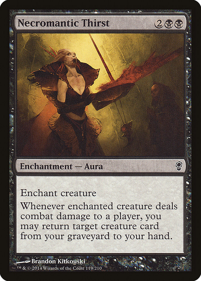 Necromantic Thirst 119/210 (Conspiracy)  - Foil | Good Games Adelaide SA