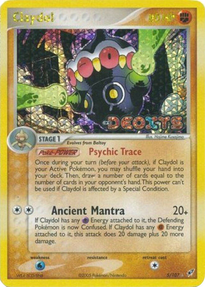 Claydol (5/107) (Stamped) [EX: Deoxys] | Good Games Adelaide SA