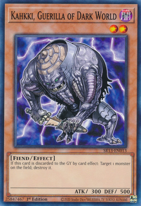 Kahkki, Guerilla of Dark World [SR13-EN013] Common | Good Games Adelaide SA