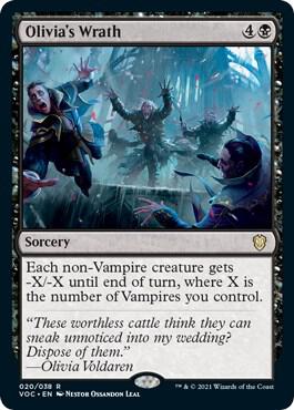 Olivias Wrath 20 (Commander: Innistrad: Crimson Vow)  | Good Games Adelaide SA