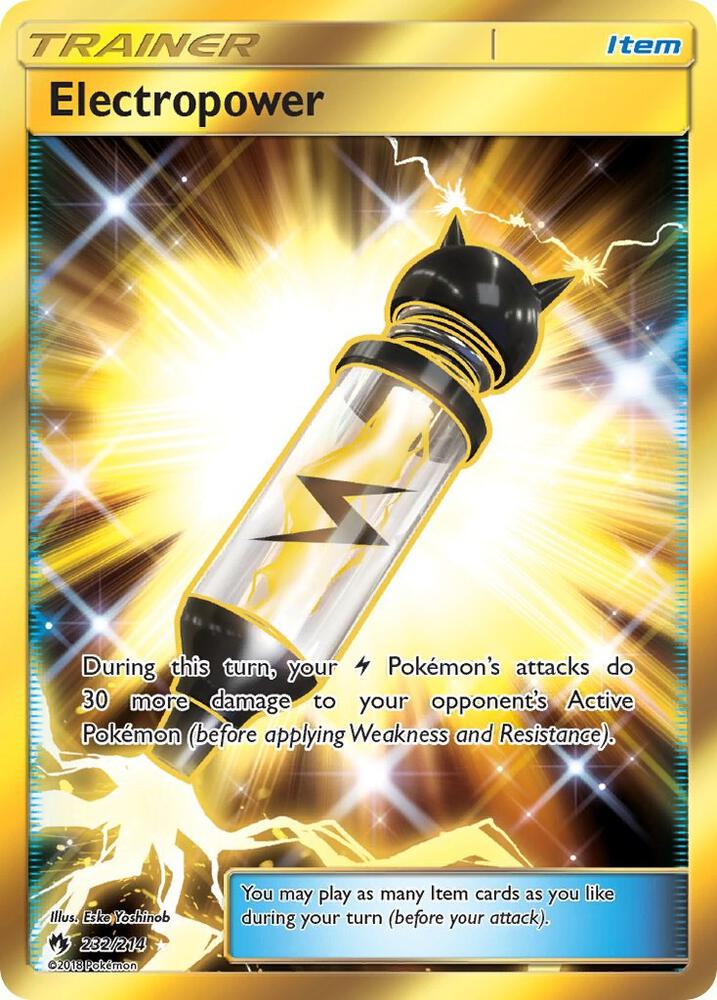Electropower Secret 232/214 (SM - Lost Thunder)  - Holofoil | Good Games Adelaide SA