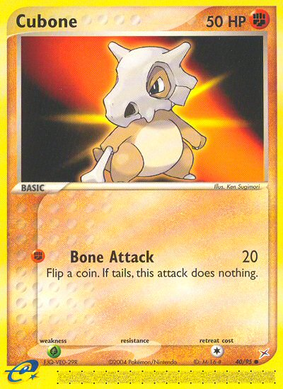 Cubone (40/95) [EX: Team Magma vs Team Aqua] | Good Games Adelaide SA