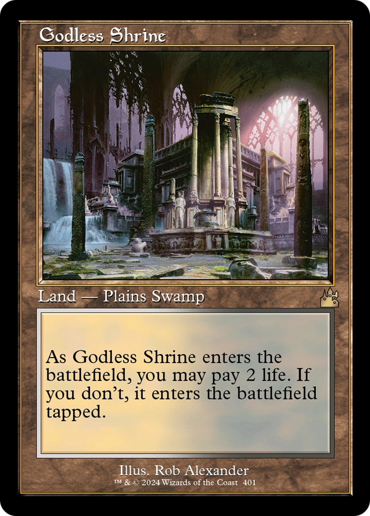 Godless Shrine (Retro) [Ravnica Remastered] | Good Games Adelaide SA