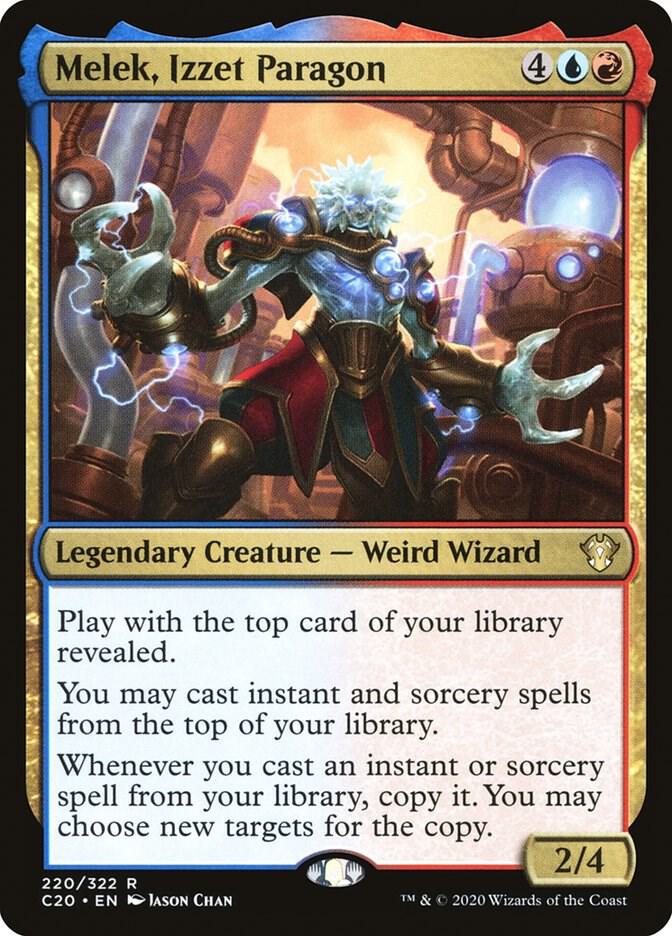 Melek, Izzet Paragon 220 (Commander 2020)  | Good Games Adelaide SA