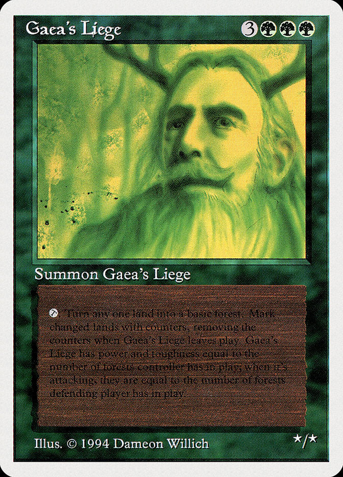 Gaea's Liege [Summer Magic / Edgar] | Good Games Adelaide SA
