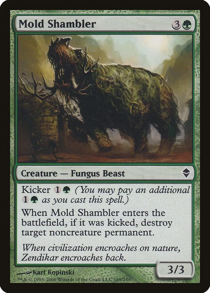 Mold Shambler 169 (Zendikar)  - Foil | Good Games Adelaide SA