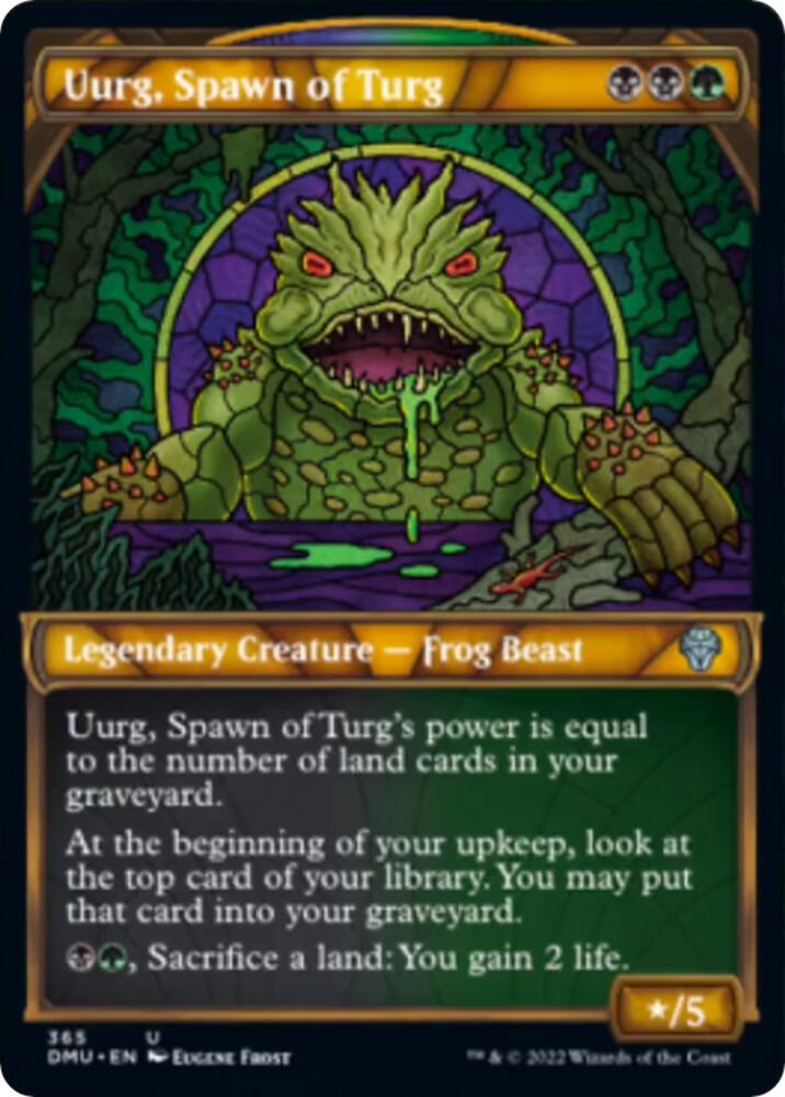Uurg Spawn of Turg Textured Foil 365 (Dominaria United)  - Foil | Good Games Adelaide SA
