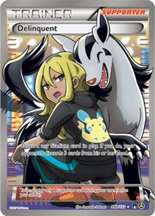 Delinquent (98b/122) (Full Art) (Alternate Art Promo) [XY: BREAKpoint] | Good Games Adelaide SA