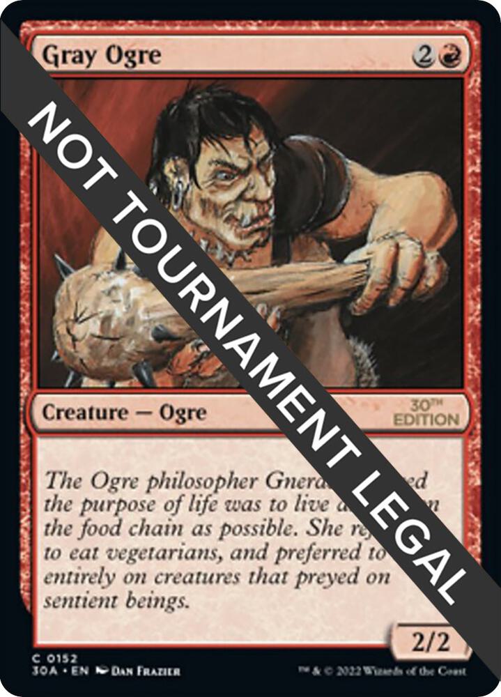 Gray Ogre 152 (30th Anniversary Edition)  | Good Games Adelaide SA