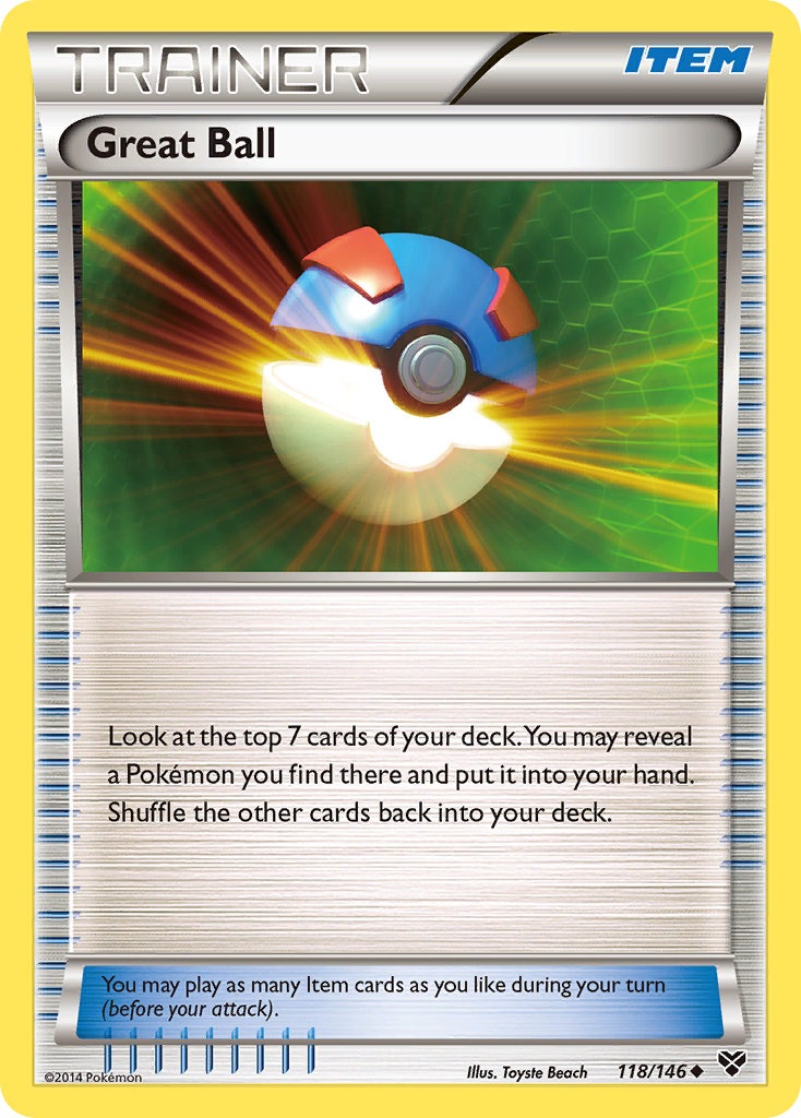 Great Ball (118/146) [XY: Base Set] | Good Games Adelaide SA