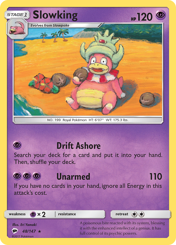 Slowking (48/147) [Sun & Moon: Burning Shadows] | Good Games Adelaide SA