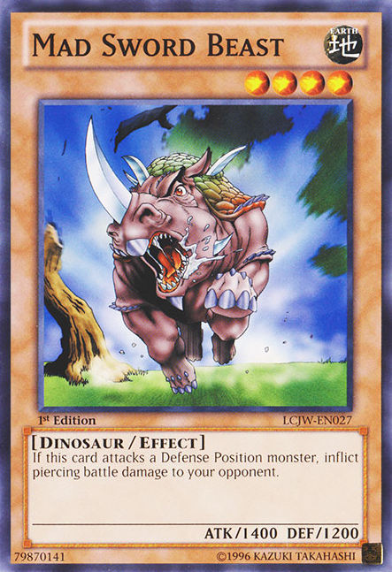 Mad Sword Beast [LCJW-EN027] Common | Good Games Adelaide SA