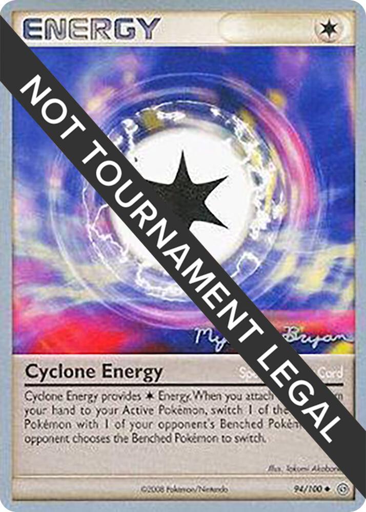 Cyclone Energy 2010 Mychael Bryan 94/100 (World Championship Decks)  | Good Games Adelaide SA