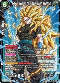 SS3 Gogeta, Martial Melee (Unison Warrior Series Tournament Pack Vol.3) (P-286) [Tournament Promotion Cards] | Good Games Adelaide SA