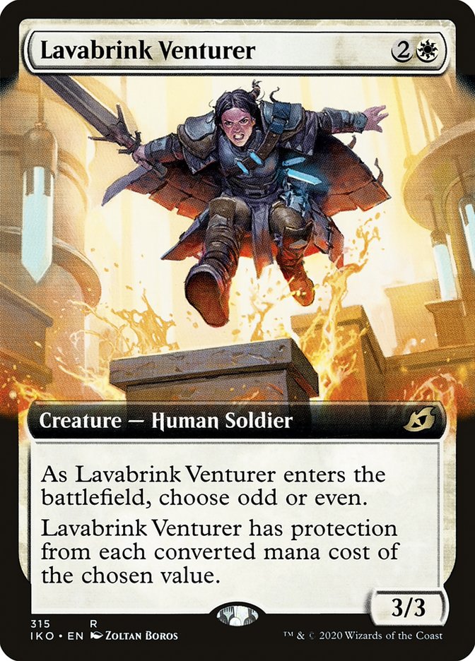 Lavabrink Venturer (Extended Art) [Ikoria: Lair of Behemoths] | Good Games Adelaide SA