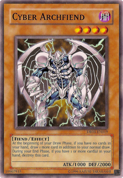 Cyber Archfiend [DR04-EN019] Common | Good Games Adelaide SA