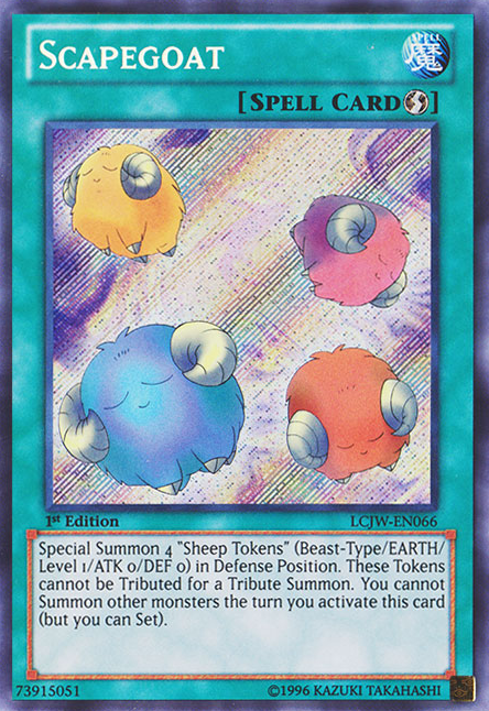 Scapegoat [LCJW-EN066] Secret Rare | Good Games Adelaide SA