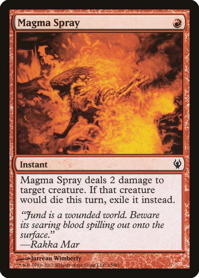Magma Spray 15 (Duel Decks: Izzet vs. Golgari)  | Good Games Adelaide SA