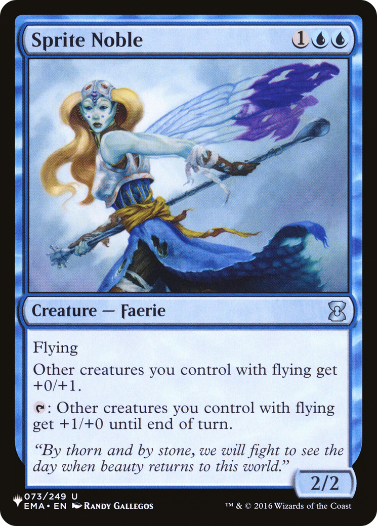 Sprite Noble [The List Reprints] | Good Games Adelaide SA