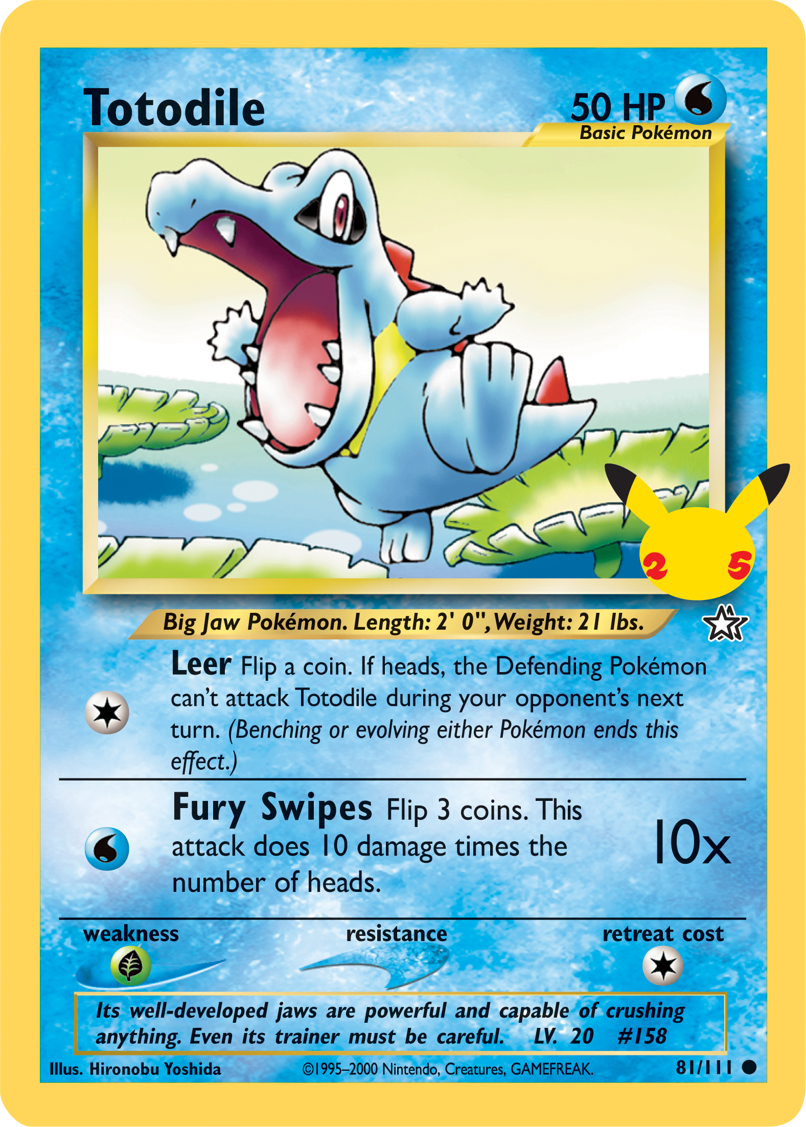 Totodile (81/111) [First Partner Pack] | Good Games Adelaide SA