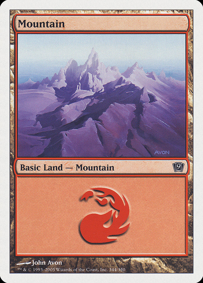 Mountain (344) [Ninth Edition] | Good Games Adelaide SA