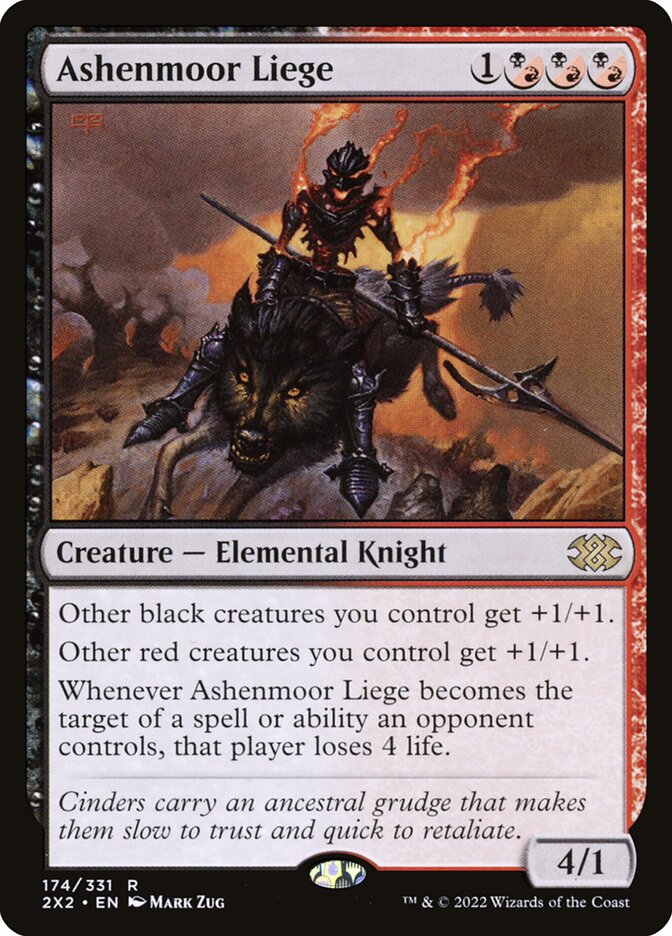 Ashenmoor Liege 174 (Double Masters 2022)  - Foil | Good Games Adelaide SA