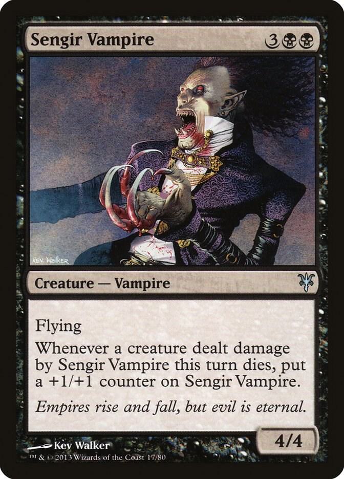 Sengir Vampire 17 (Duel Decks: Sorin vs. Tibalt)  | Good Games Adelaide SA