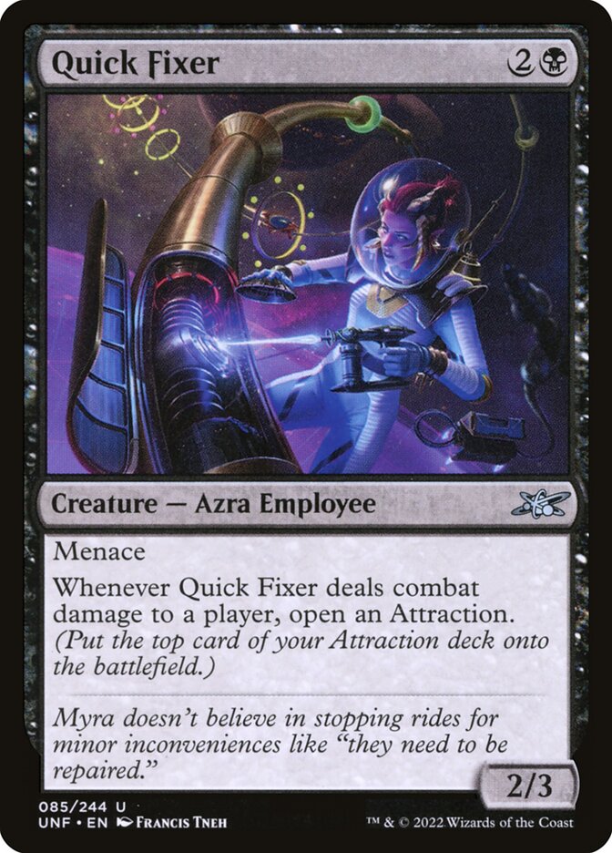 Quick Fixer 85 (Unfinity)  - Foil | Good Games Adelaide SA
