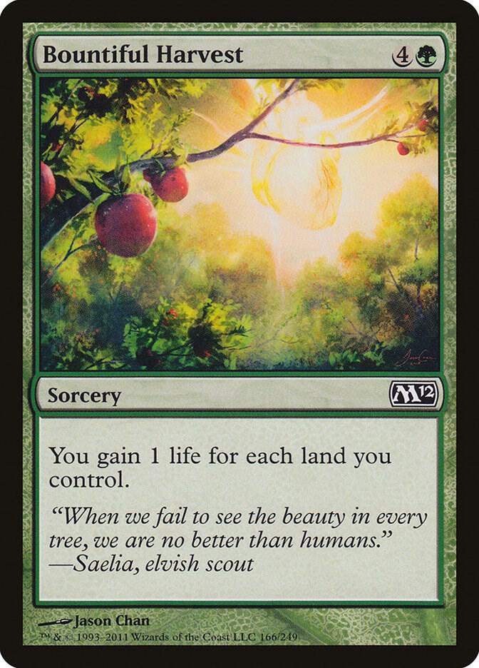 Bountiful Harvest 166 (Magic 2012 (M12))  - Foil | Good Games Adelaide SA