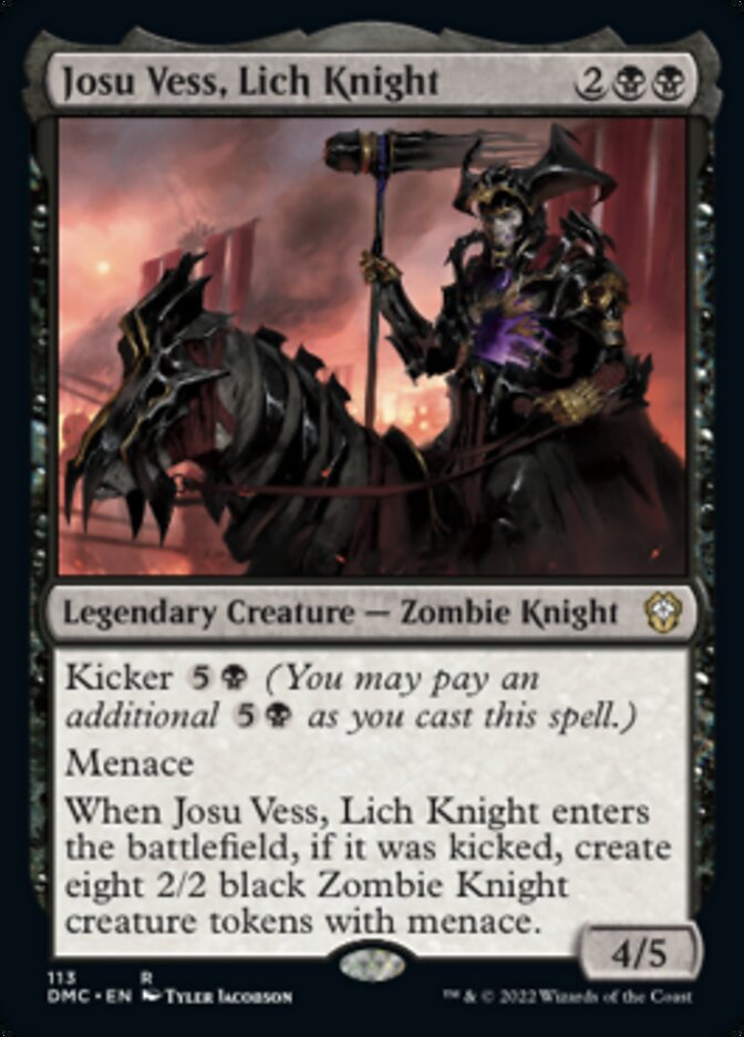 Josu Vess, Lich Knight [Dominaria United Commander] | Good Games Adelaide SA