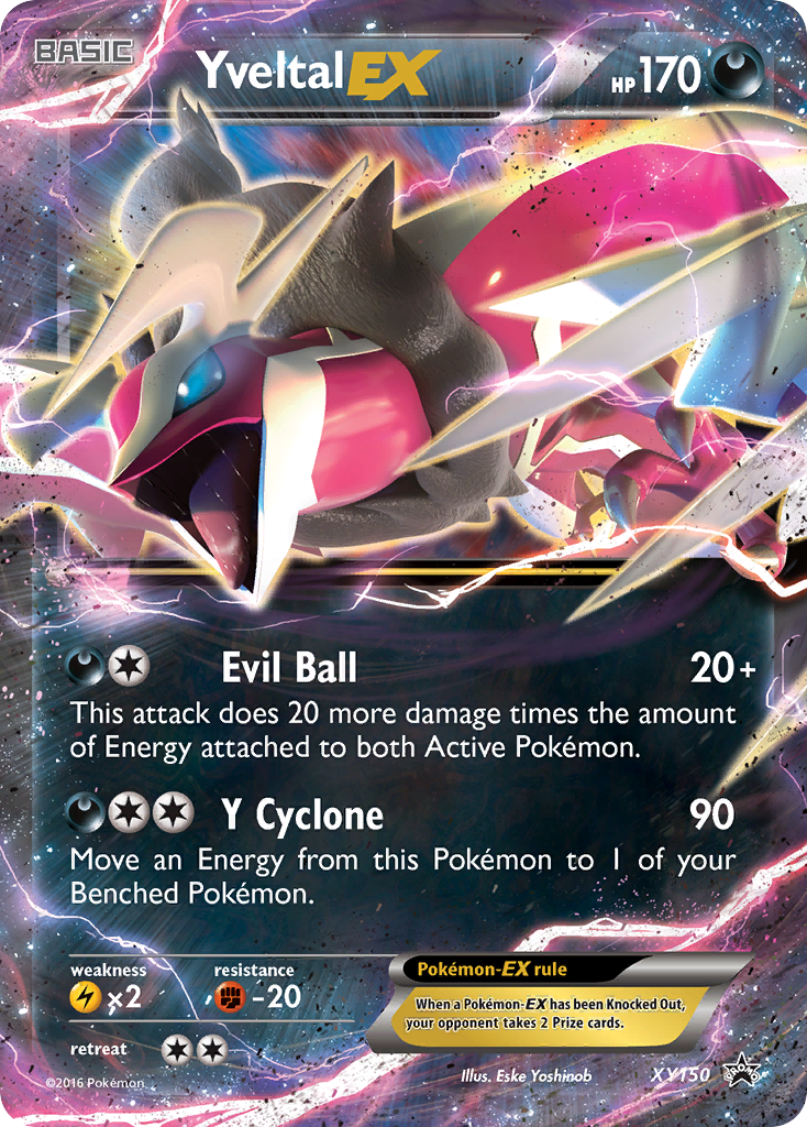 Yveltal EX (XY150) [XY: Black Star Promos] | Good Games Adelaide SA
