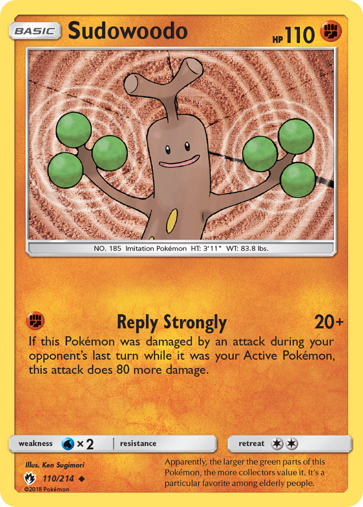 Sudowoodo (110/214) [Sun & Moon: Lost Thunder] | Good Games Adelaide SA