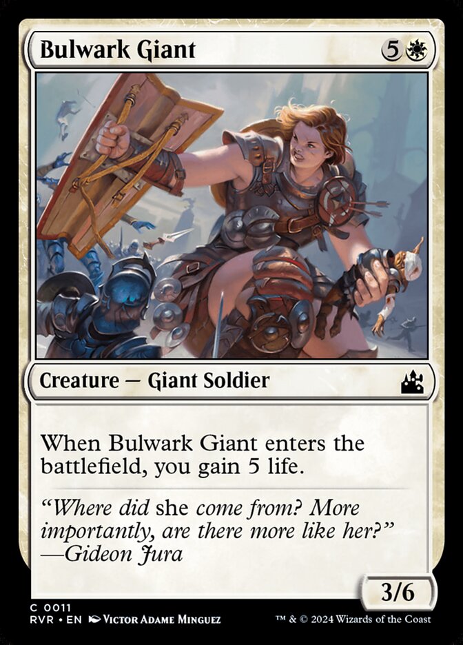Bulwark Giant 11 (Ravnica Remastered)  - Foil | Good Games Adelaide SA