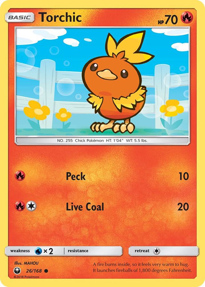 Torchic 26/168 (SM - Celestial Storm)  | Good Games Adelaide SA