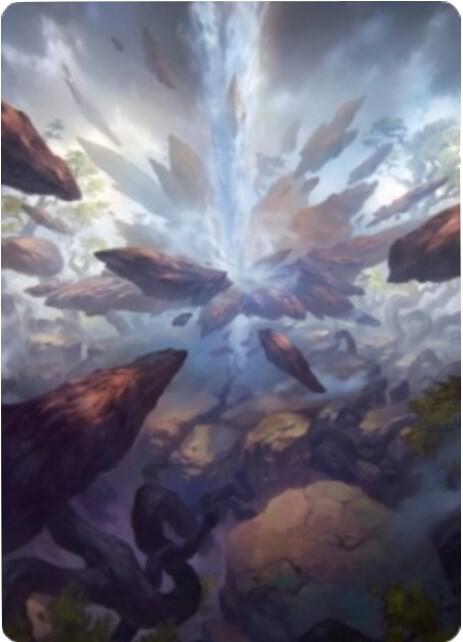 Prismatic Vista Art Card 35 (Art Series: Zendikar Rising)  | Good Games Adelaide SA