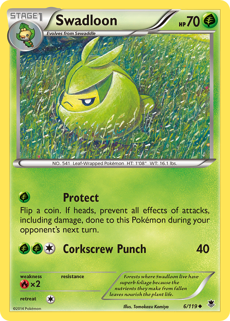Swadloon (6/119) [XY: Phantom Forces] | Good Games Adelaide SA