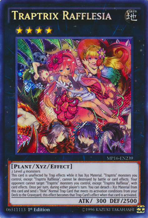Traptrix Rafflesia [MP16-EN239] Secret Rare | Good Games Adelaide SA