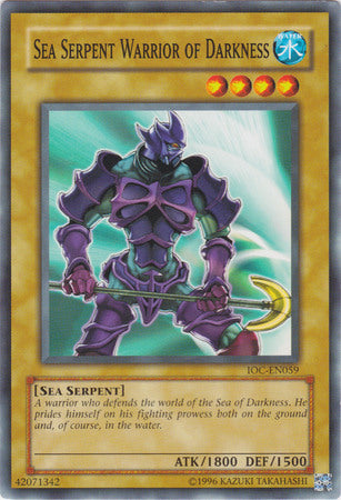 Sea Serpent Warrior of Darkness [IOC-EN059] Common | Good Games Adelaide SA