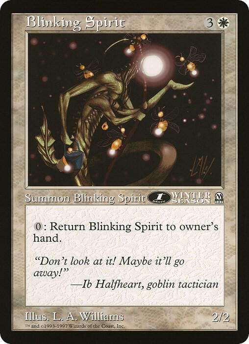 Blinking Spirit 1st Place Arena League  (Oversize Cards)  | Good Games Adelaide SA