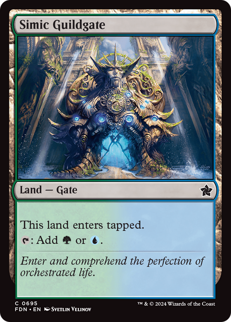 Simic Guildgate [Foundations] | Good Games Adelaide SA