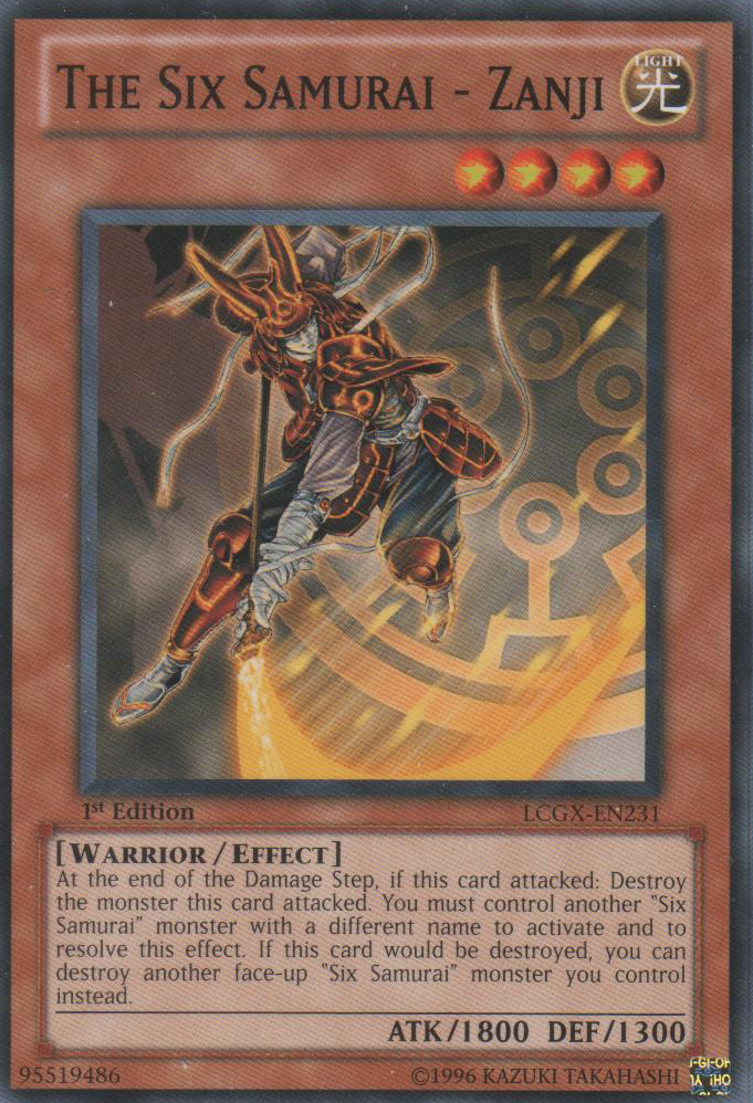 The Six Samurai - Zanji [LCGX-EN231] Common | Good Games Adelaide SA