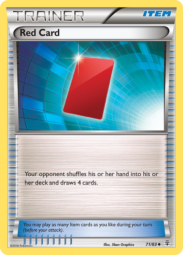 Red Card (71/83) [XY: Generations] | Good Games Adelaide SA