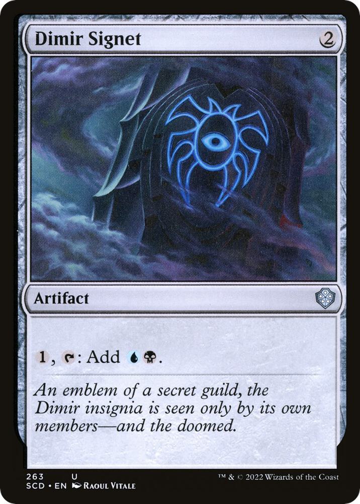 Dimir Signet 263 (Starter Commander Decks)  | Good Games Adelaide SA