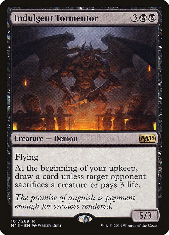 Indulgent Tormentor 101 (Magic 2015 (M15))  - Foil | Good Games Adelaide SA