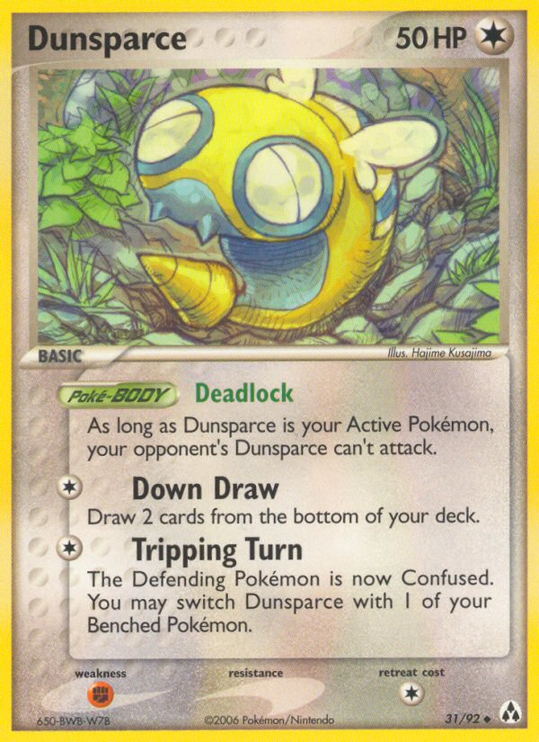 Dunsparce (31/92) [EX: Legend Maker] | Good Games Adelaide SA