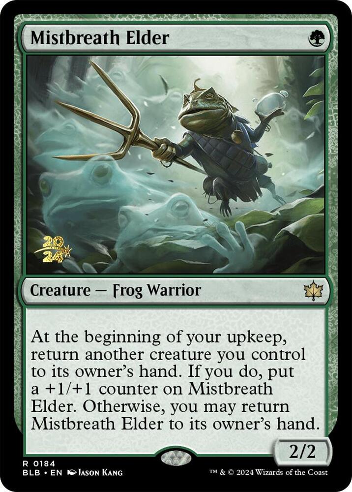 Mistbreath Elder 184 (Prerelease Cards)  - Foil | Good Games Adelaide SA