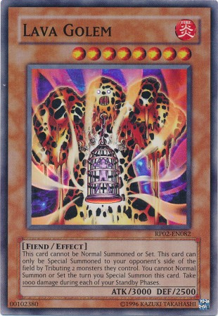 Lava Golem [RP02-EN082] Super Rare | Good Games Adelaide SA
