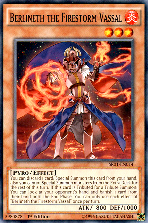 Berlineth the Firestorm Vassal [SR01-EN014] Common | Good Games Adelaide SA