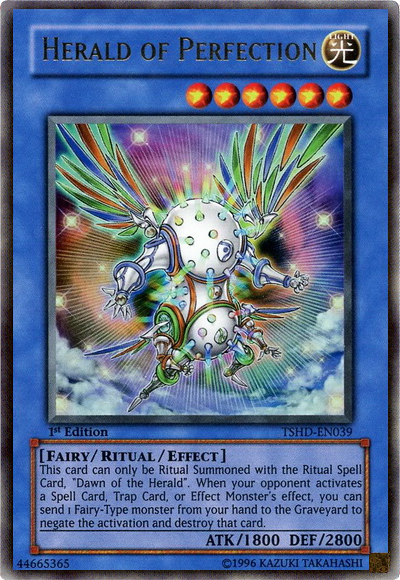 Herald of Perfection [TSHD-EN039] Ultra Rare | Good Games Adelaide SA